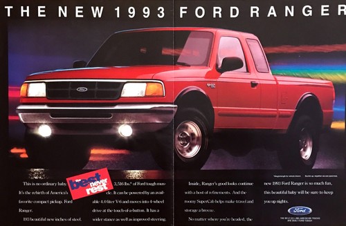 1993 ford ranger - ford, xlt