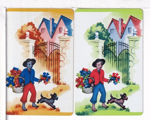 Two single vintage named - id,