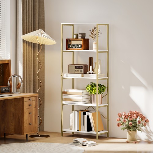 Tier bookshelf industrial - 5-tier,