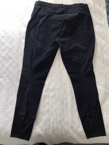 Full seat black jodhpurs - ,
