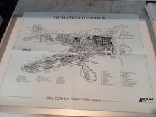 The Hawker Typhoon IB Aeroplane Monthly Poster