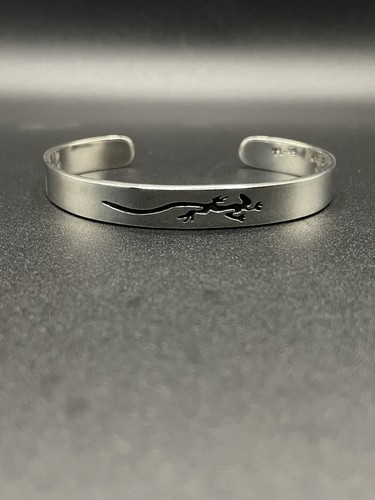 Native sterling silver bangle - native,