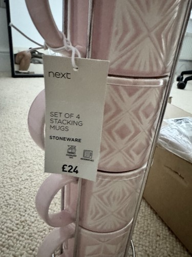 Next geo pink - pink, mugs