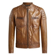 Mens Biker Vintage Motorcycle