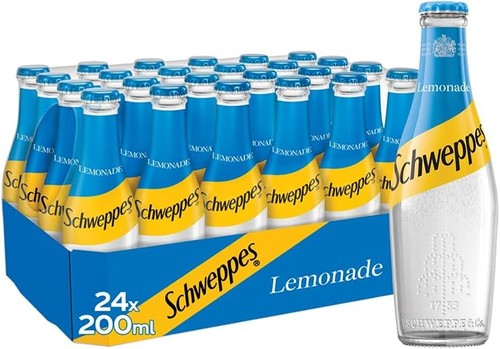 Schweppes lemonade 200ml - lemonade, x