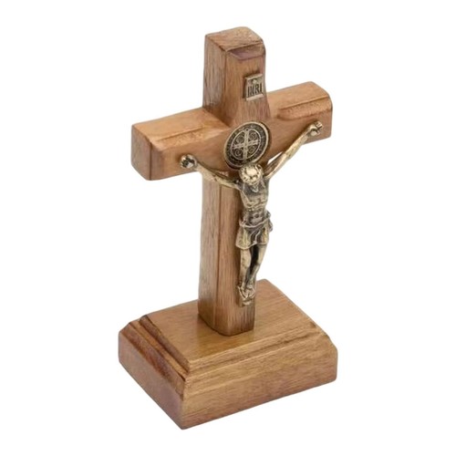 Wooden standing cross - wooden,