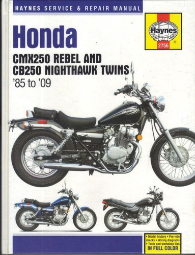 Honda cb250 nighthawk cmx250 - &,