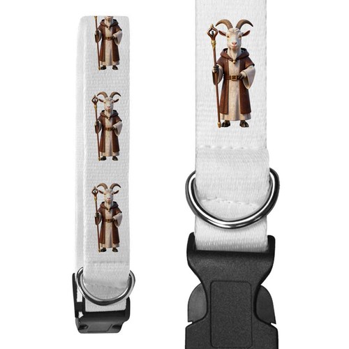 Cleric goat dog collars - 'cleric, goat'