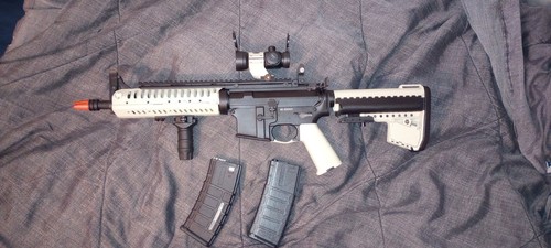 M4sas custom airsoft - a&k, aeg