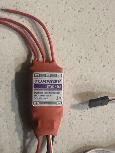 Turnigy plush 18amp esc - turnigy,