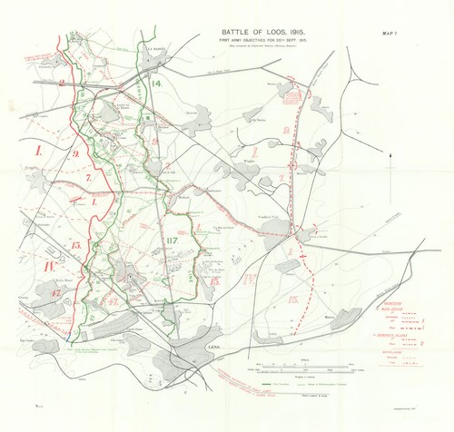 Battle loos 1915 1st army - 1915.,