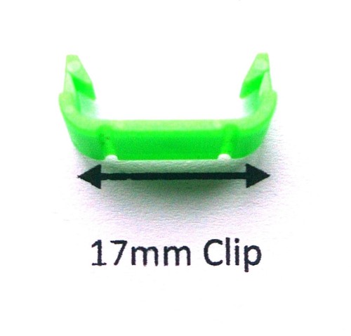 Uml 17mm green retaining - uml, clip