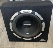 Vibe SLICK SLR 12 1200Watt 12” Active Subwoofer Enclosure  with sub zero cables