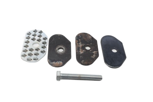 Fuel tank mounting plates kit