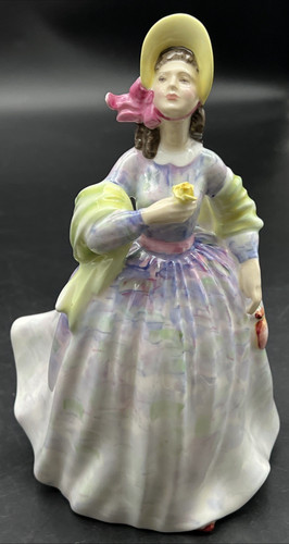 Royal doulton figurine - figurine, 'clare'