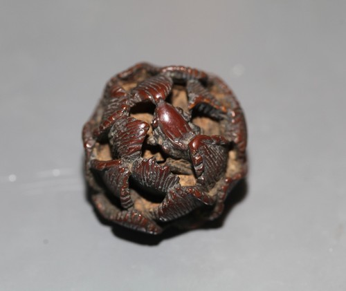 Antique japanese carved tagua - antique,