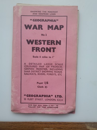 Geographia war map - geographia, 2