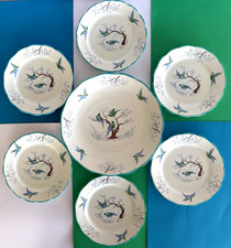 Antique,Jackson & Gosling Ye Olde English Cake Plate Set,Sandwich Set ???x7