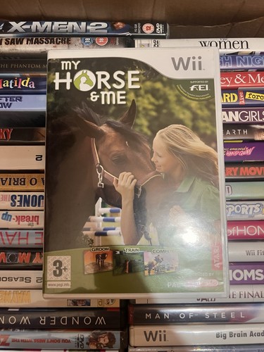 Horse and nintendo wii - my,
