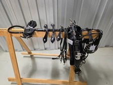 Biothane Quick Hitch Horse Harness Black With Rubber Girth Trotting