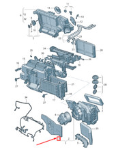 NEW AUDI Q7 4M HVAC BLOWER