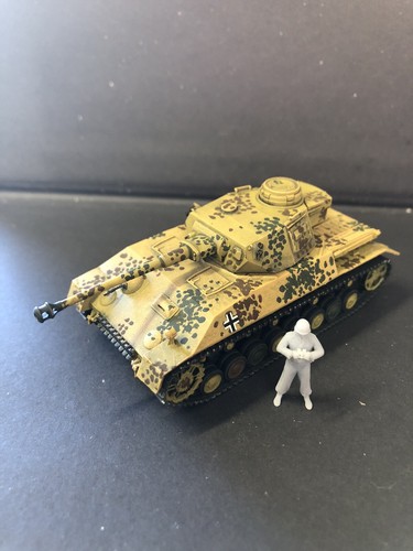 Ww2 german panzer iv h - 1/72,