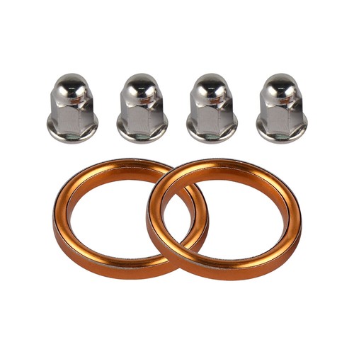 Exhaust muffler pipe - muffler, gaskets