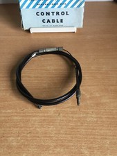 CLASSIC  MOTORCYCLE ORIGINAL VILLIERS  THROTTLE CABLE 41" overall. Drum nipple