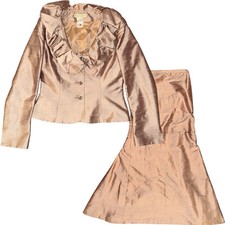 Paule Vasseur Silk Dress Size