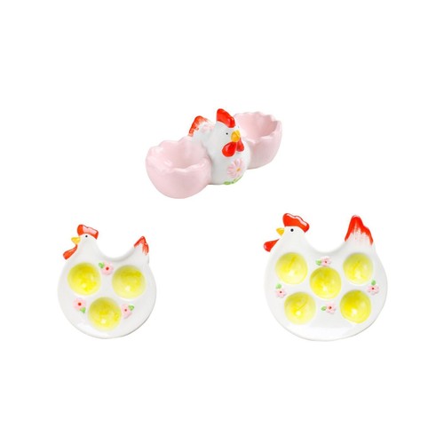 Porcelain egg tray - egg,