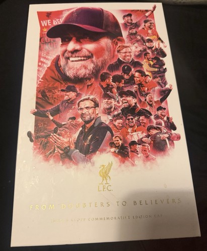 Jurgen klopp commemorative cap - jurgen,