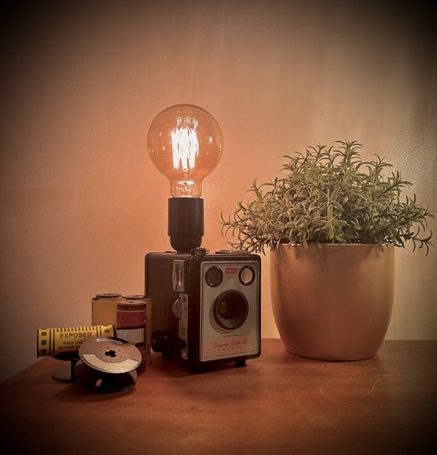 Vintage kodak box brownie - box,