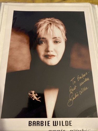 Barbie wilde signed hellraiser - barbie,