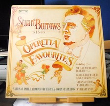 STUART BURROWS - Sings Operetta Favourites - Ex LP Record L'Oiseau-Lyre DSLO 16