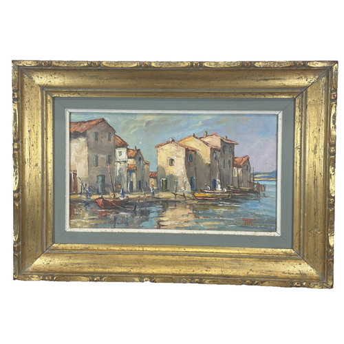 Signed oil painting of - oil,