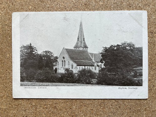 Highclere church righton - church,