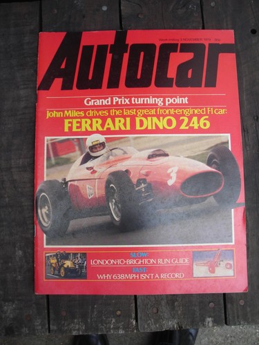 Vintage autocar magazine - autocar, 3rd