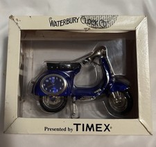 Vintage Blue Scooter Novelty