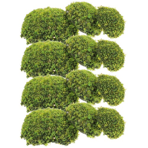 12pcs durable artificial moss - durable,