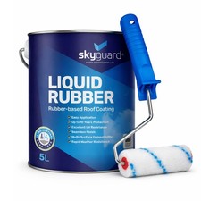 Liquid rubber roof coating - rubber,