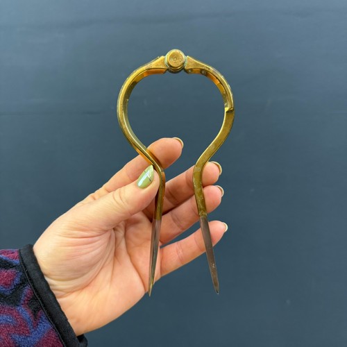 Vintage brass steel w hc - steel, w&hc