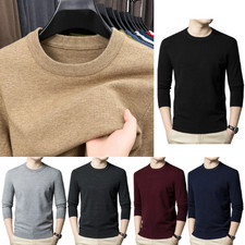 Men's Wool Jumper Soft Knit