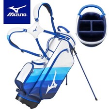 Mizuno Tour Lightweight Stand Bag White/Blue Staff - NEW! 2025