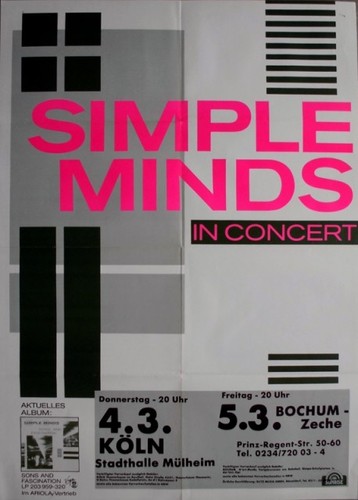 Simple minds 1982 live - 1982,