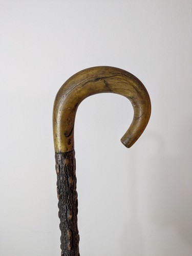 Antique shepherds crook rams - antique,