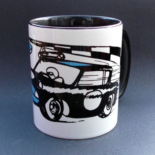 Hot rod mug ford - rod,