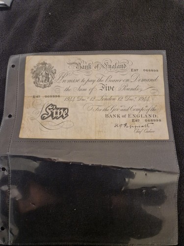 Old note - old,