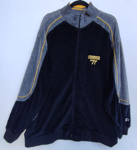 Starter zip velour - 77, up