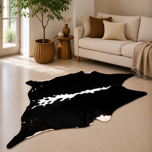 Genuine multicolour cowhide - multicolour,