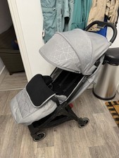 Sliver Cross Clic Grey Pram
